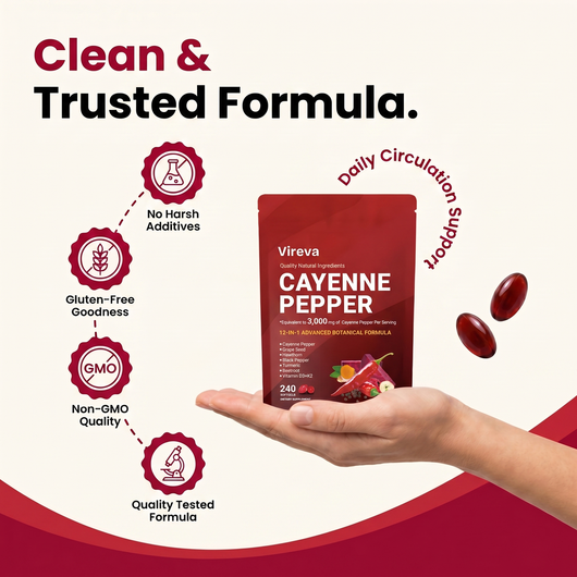 Vireva® Cayenne Pepper Softgels